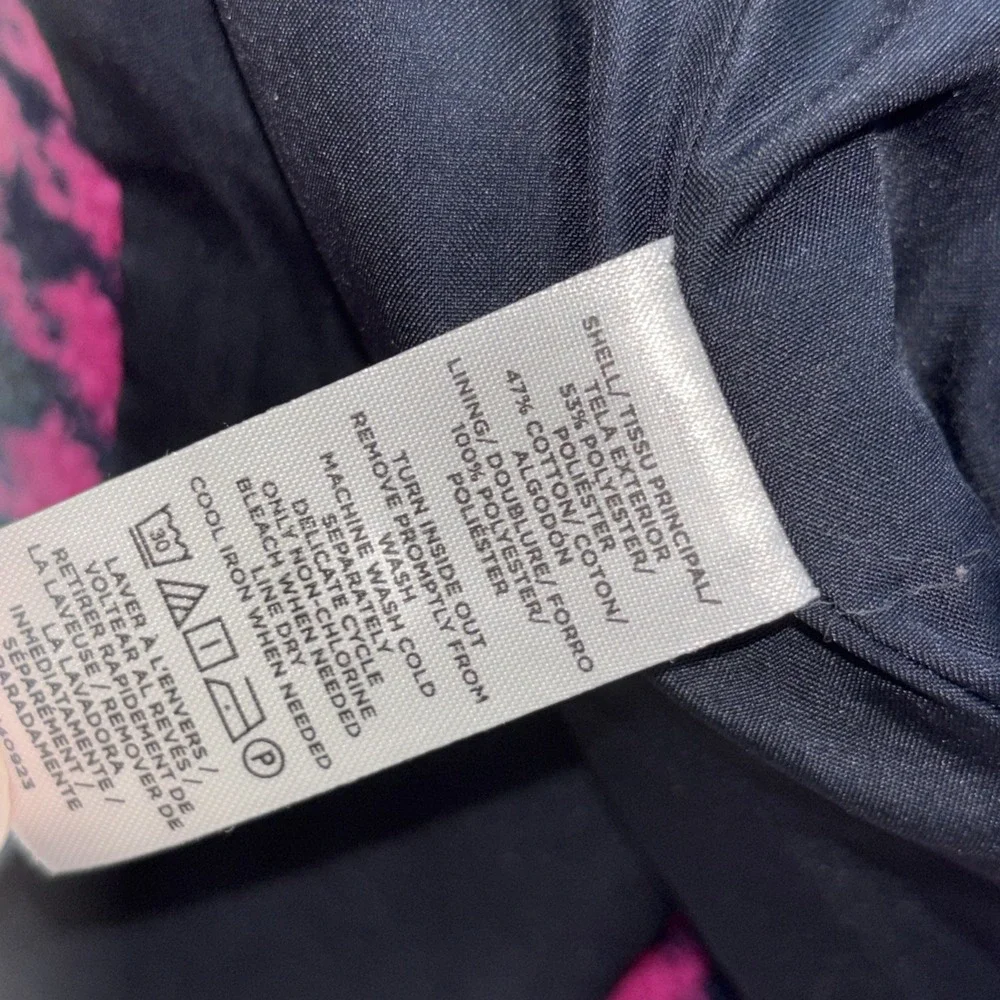 LOFT pink navy
